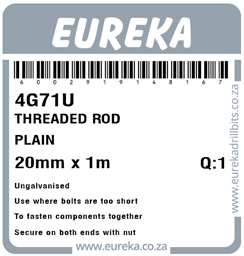 4G71 - Threaded Rod Plain -4G71_Label_T